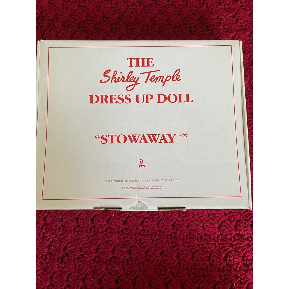 Shirley Temple‎ Dress Up Doll Outfit - Stowaway